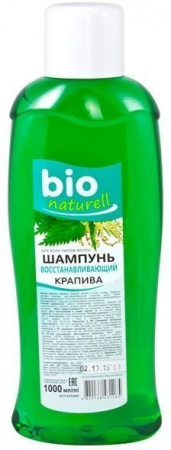 Шампуни bio naturell шампунь восстанавливающий "крапива", 1000 мл