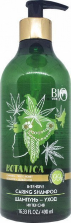 Шампуни шампунь-уход botanica bio world, 490 мл