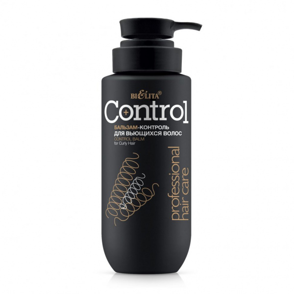 Бальзамы и кондиционеры бальзам-контроль для вьющихся волос professional hair care белита, 400 мл