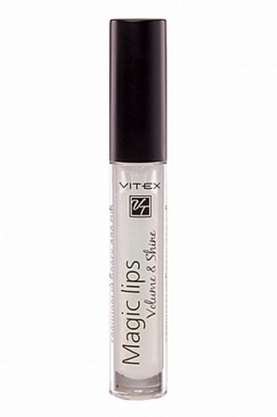 Для губ витэкс magic lips глянцевый блеск для губ тон 801 sparkle