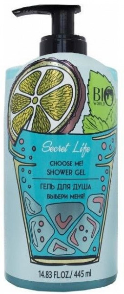 Гели для душа bio world secret life гель для душа "выбери меня", 445 мл