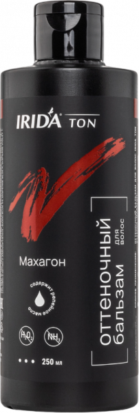 Окрашивание волос бальзам оттеночный для волос irida ton "махагон", 250 мл.