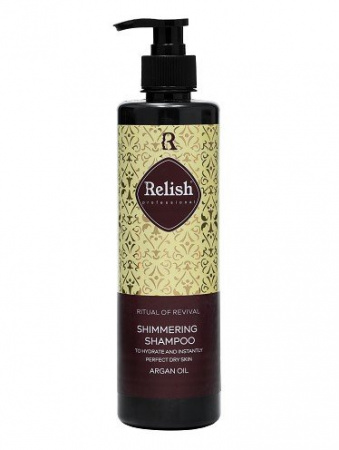Шампуни шампунь для ежедневного применения shimmering argan oil relish, 450 мл