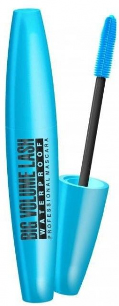 Для глаз и бровей тушь для ресниц "big volume lash professional mascara" водостойкая eveline, 9 мл