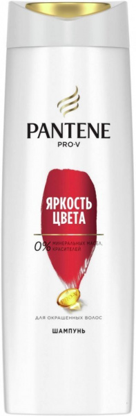 Шампуни шампунь яркость цвета pantene, 400 мл