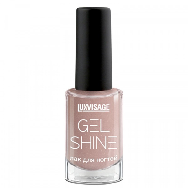 Для маникюра и педикюра лак для ногтей gel shiine 103 дымчатый бежевый с шиммером luxvisage, 9 г