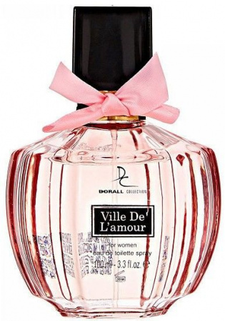 Туалетная вода туалетная вода для женщин ville de l'amour dorall collection, 100 мл