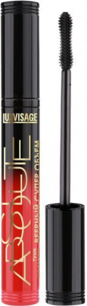 Для глаз и бровей luxvisage тушь absolute веерный супер объём черный