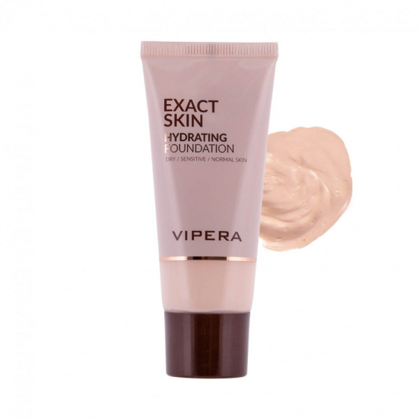 Для лица тональный крем exact skin - for dry and normal skin тон 01 ecru vipera