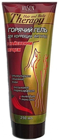 Коррекция фигуры, грязи гель для коррекции фигуры "hair and body therapy" vilsen, 250 мл