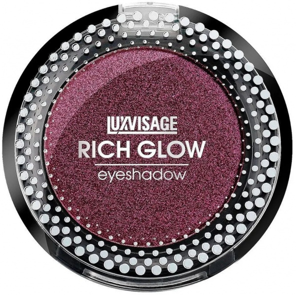 Для глаз и бровей тени компактные для век rich glow 12 insta star luxvisage