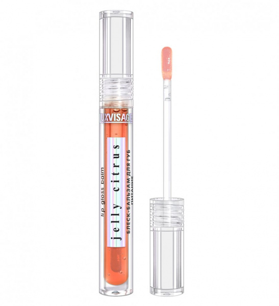 Для губ блеск-бальзам для губ jelly citrus питание luxvisage
