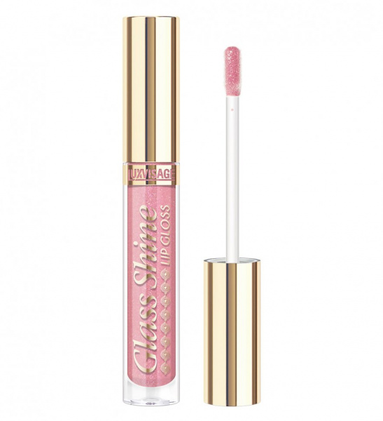 Для губ блеск для губ glass shine тон 24 ice rose luxvisage