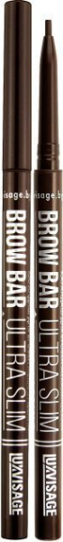 Для глаз и бровей карандаш для бровей brow bar ultra slim механический тон 305 medium brown luxvisage