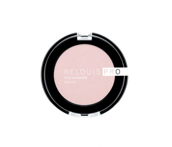 Для глаз и бровей тени для век relouis pro eyeshadow satin тон 32 rose quartz, 3 г.