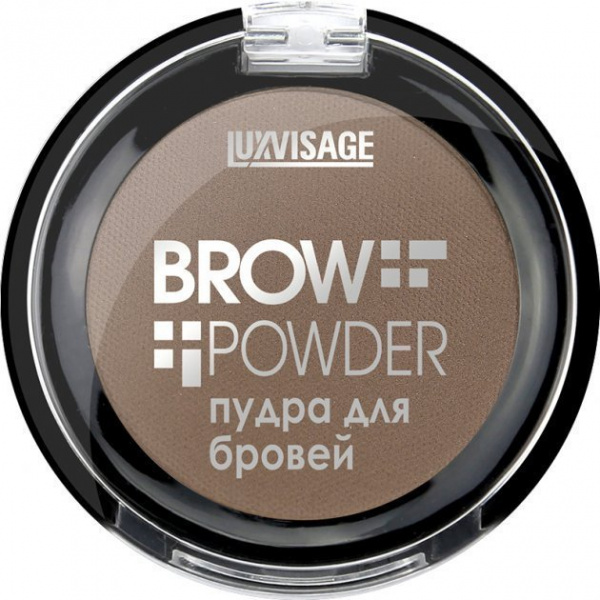 Для глаз и бровей пудра для бровей brow powder тон 1 light taupe luxvisage