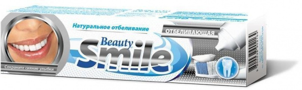 Зубные пасты rubella beauty smile зубная паста "отбеливающая", 100 мл