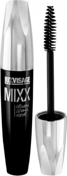 Для глаз и бровей luxvisage тушь для ресниц mixx объем-длина-изгиб, 12 г