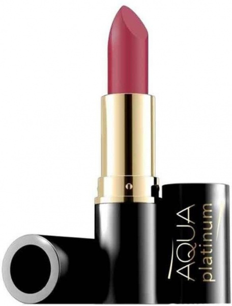 Для губ ультраувлажняющая губная помада "aqua platinum lipstick" eveline, №499