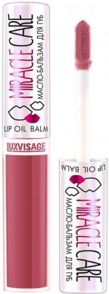 Для губ luxvisage miracle care масло-бальзам для губ тон 105 berry rose