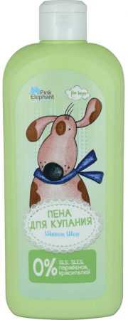 Купание pink elephant пена для купания "щенок шон", 500 мл