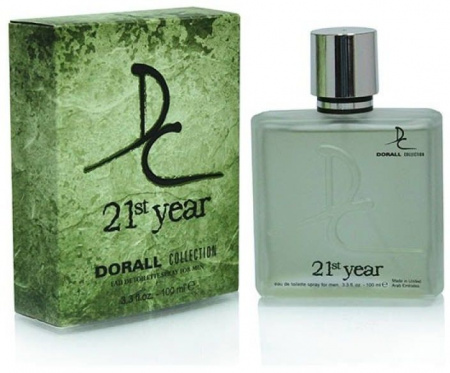 Парфюм мужская туалетная вода "21st year men" dorall collection, 100 мл