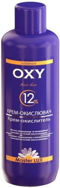 Окрашивание волос supermash master lux крем-окислитель oxy 12% , 1000 мл