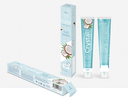 Зубные пасты гелевая зубная паста "blue crystal" dorall collection, 100 г