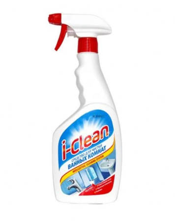 Для очистки поверхностей средство i-clean для чистки ванных комнат romax, 500 мл