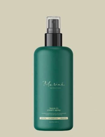 Дополнительный уход несмываемый крем-спрей для волос 20 в 1 selective marieé la cosmétique global chemical, 250 мл