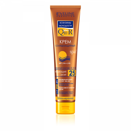 Кремы, масла, молочко для тела крем солнцезащитный spf25 серии коэнзимы молодости q10 plus r 4в1 spa! 125мл
