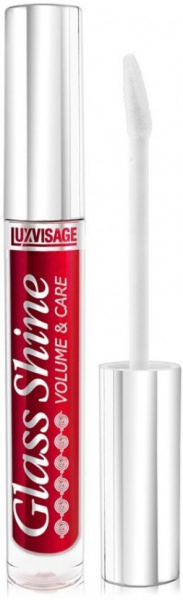 Для губ блеск для губ "glass shine" luxvisage, тон 22, 3 г