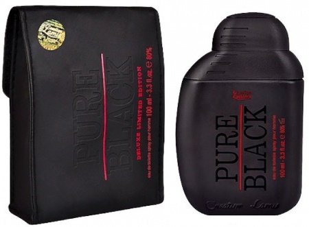 Парфюм мужская туалетная вода "pure black" creation lamis, 100 мл