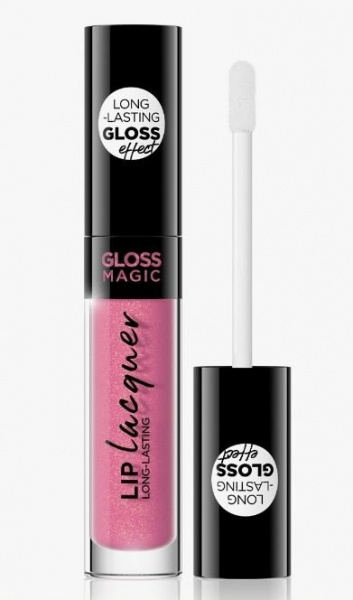 Для губ жидкая блестящая губная помада №26 gloss magic lip lacquer eveline, 4,5 мл