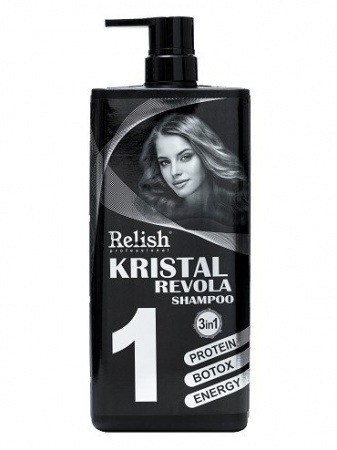 Шампуни шампунь 1 kristal revola relish, 1100 мл