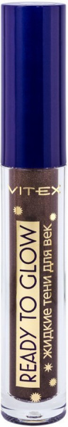 Для глаз и бровей витэкс ready to glow жидкие тени для век тон 111 rich brown 3,5 г