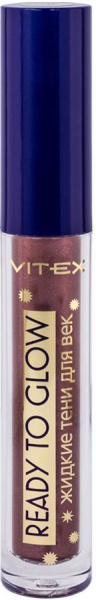 Для глаз и бровей витэкс ready to glow жидкие тени для век тон 110 pearly wine 3,5 г