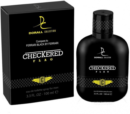Парфюм мужская туалетная вода "checkered flag" dorall collection, 100 мл