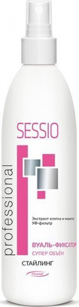 Дополнительный уход chantal sessio professional вуаль-фиксатор для волос, 200 г