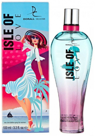 Туалетная вода туалетная вода для женщин "isle of love" dorall collection, 100 мл