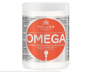 Маски маска для волос восстанавливающая с комплексом omega-3 и маслом макадамии kallos, 1000 мл