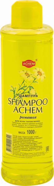 Шампуни шампунь "achem" ромашка romax, 1000г