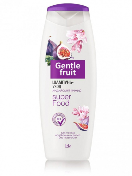 Шампуни шампунь-уход индийский инжир gentle fruit iris, 400 мл