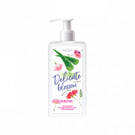 Интимная гигиена гель для интимной гигиены "delicate blossom" sensitive romax, 250г