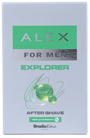 Бритье bradoline paris alex лосьон после бритья explorer, 100 мл