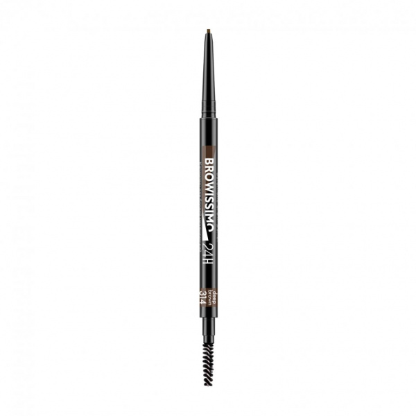 Для глаз и бровей карандаш для бровей механический ultra slim super stay 24h тон 314 deep brown browissimo luxvisage