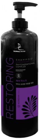 Шампуни восстанавливающий шампунь с phytokerational complex korean pro dorall collection, 700 мл