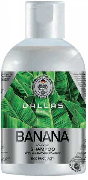 Шампуни dallas шампунь укрепляющий banana с мультивитаминным комплексом, 500 мл