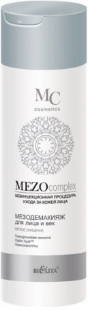 Демакияж белита mezocomplex мезодемакияж для лица и век "мягкое очищение", 200 мл