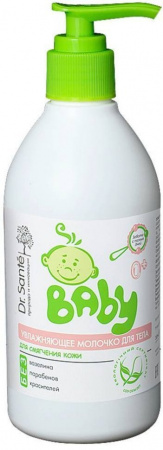 Молочко молочко детское для тела увлажняющее для тела baby dr.sante, 300 мл